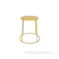 Metal Stackable Round Side Table(H45CM)